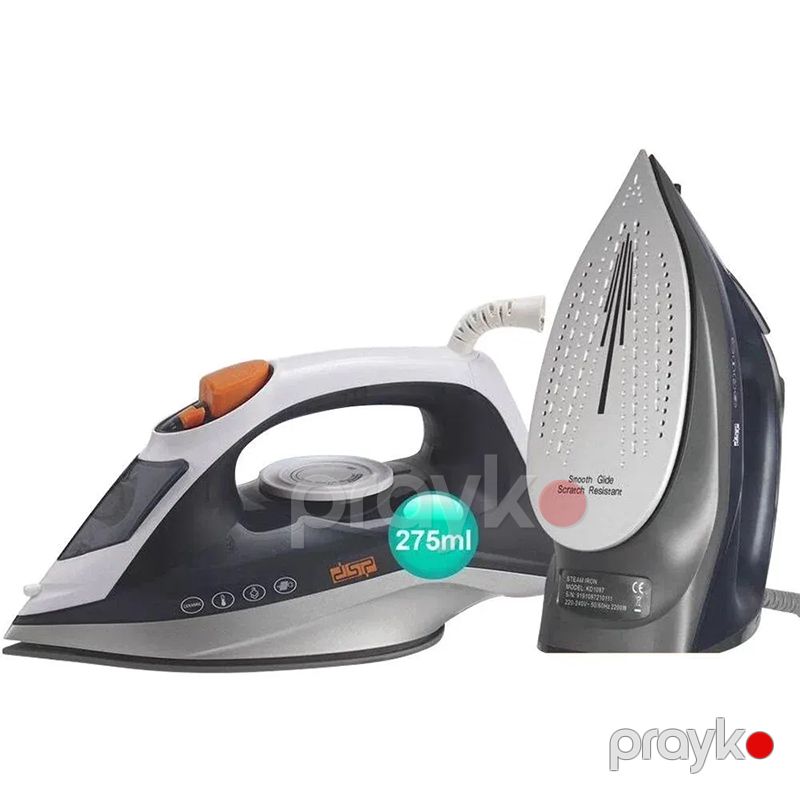 DSP KD-1097 Elektrikli Buxarlı Ütü Keramika Buxarlı Ütü 2200W — Ev texnikası, Bakı (2)