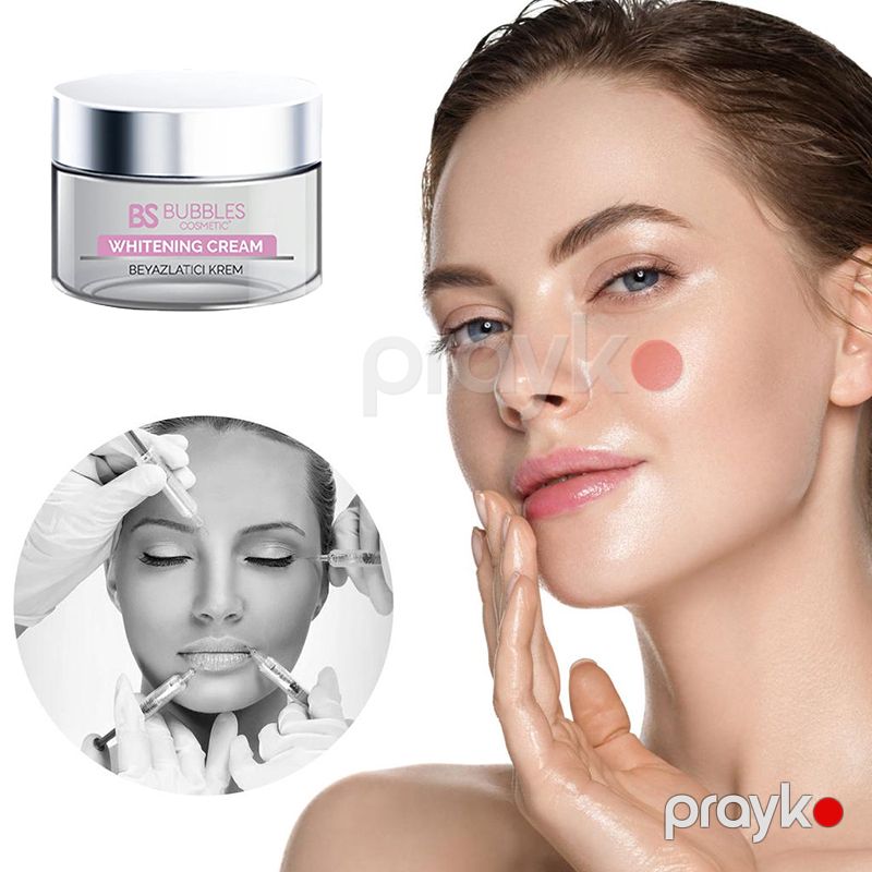 Bs Bubbles Cosmetic Dəri Ağardıcı Krem Parlak ve Gənc Görünüş Üçün Krem Anında Effektli Bs Ağardıcı Krem — Gözəllik və səhiyyə, Bakı (5)