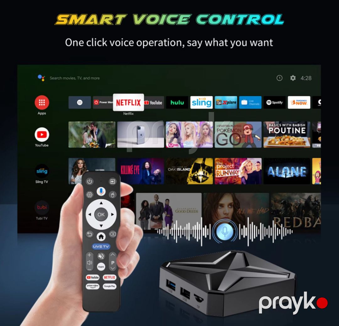 Smart TV Box Q1MINI 128GB/8GB 2026 — TV və Video, Bakı (6)