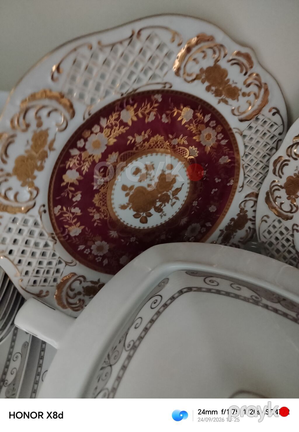 Boşqablar, rəng - Ağ, Farfor — Süfrə qabı, Qobu (2)