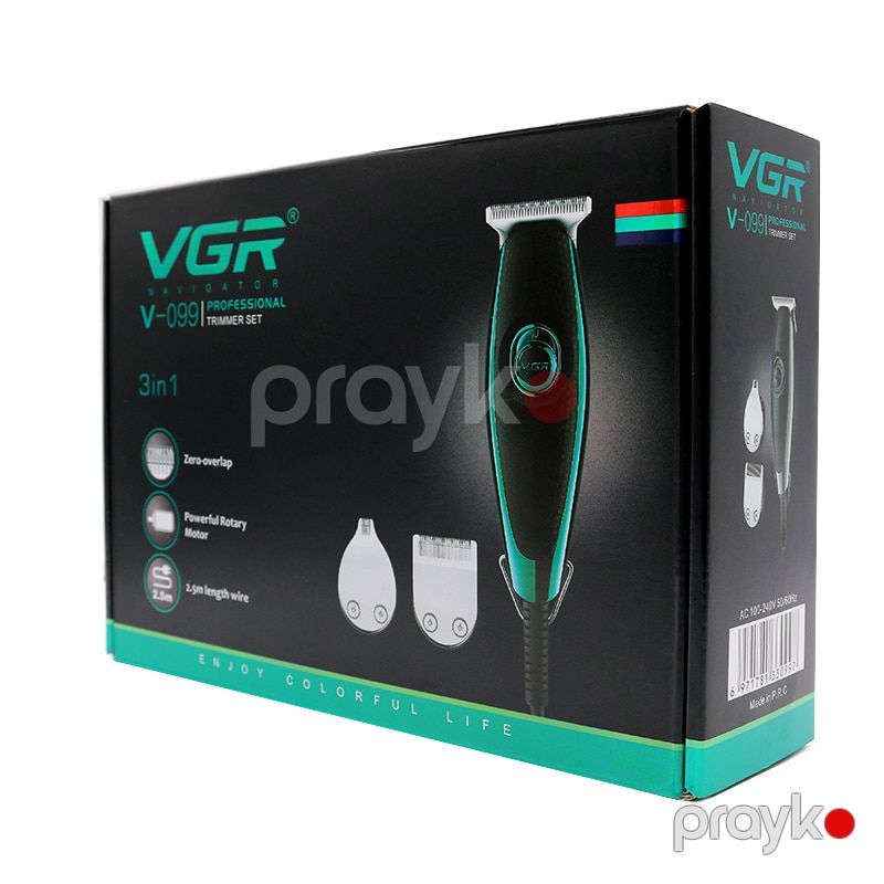VGR 3-ü 1-də Çoxfunksiyalı Peşəkar Simli Saç Kəsici Elektrikli Saç Qırxan Elektrikli Üz Təraş Maşını — Usturalar, trimmerler və epilyatorlar, Bakı (8)