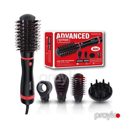 Moehair MO-7156 Çoxfunksiyalı 4 Başlıqlı Saç Şəkilləndirici Fen Saç Quruducu Fen Hava Feni — Bakı
