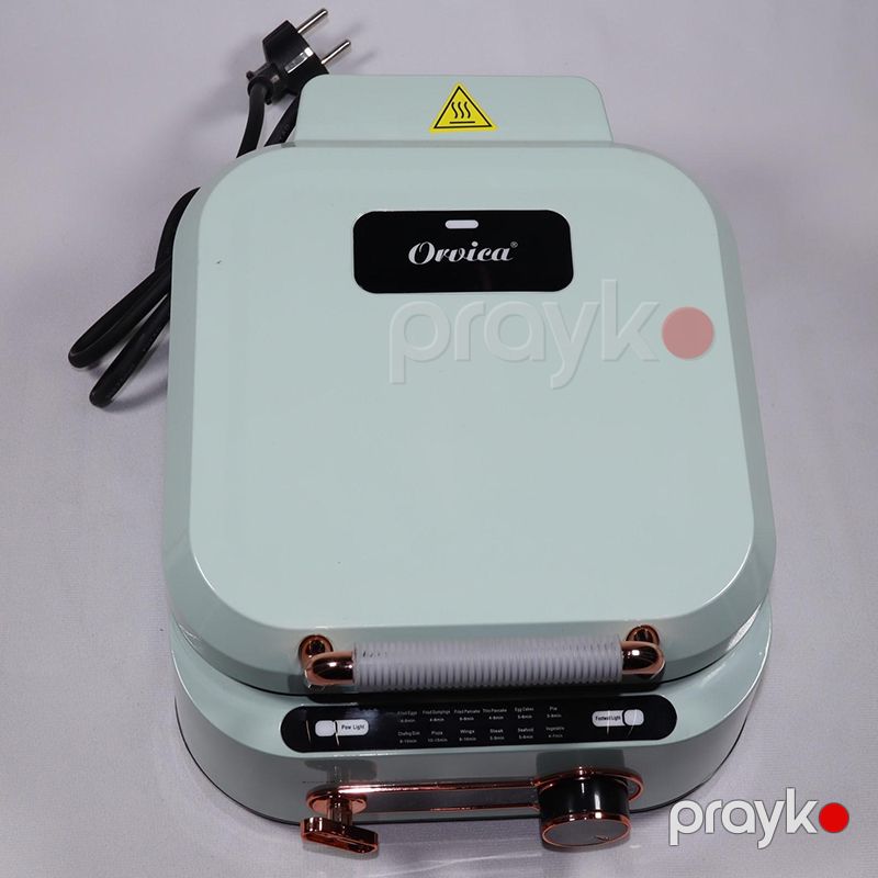 Orvica ORM-8812 Çoxfunksiyalı Elektrikli Qril Barbekü Hava Fritöz Qızardıcı 2100 W — Soba və qrillər, Bakı (6)