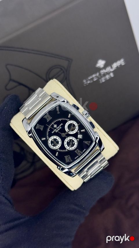 Kişi qol saatı ML_2980 Silver/Black — Bakı