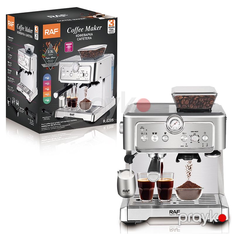 RAF Espresso Americano Yarı Avtomatik Qəhvə Maşını R.0205 Böyük Qəhvə Maşını Kofe Maşını — Digər mətbəx texnikası, Bakı (2)