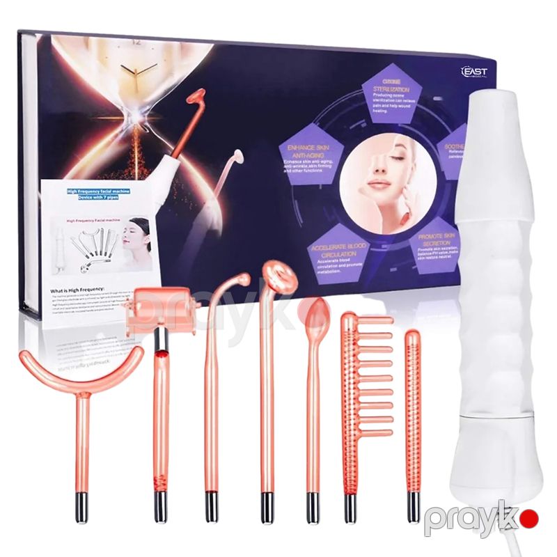 East Medical EA4081 Yüksək Tezlikli Cihaz Üz Dərisi Və Saç Dərisinə Qulluq Cihazı Ləkə Sızanaq Qırışları Azaldan Müasir Estetik Cihazı — Gözəllik və səhiyyə, Bakı (2)