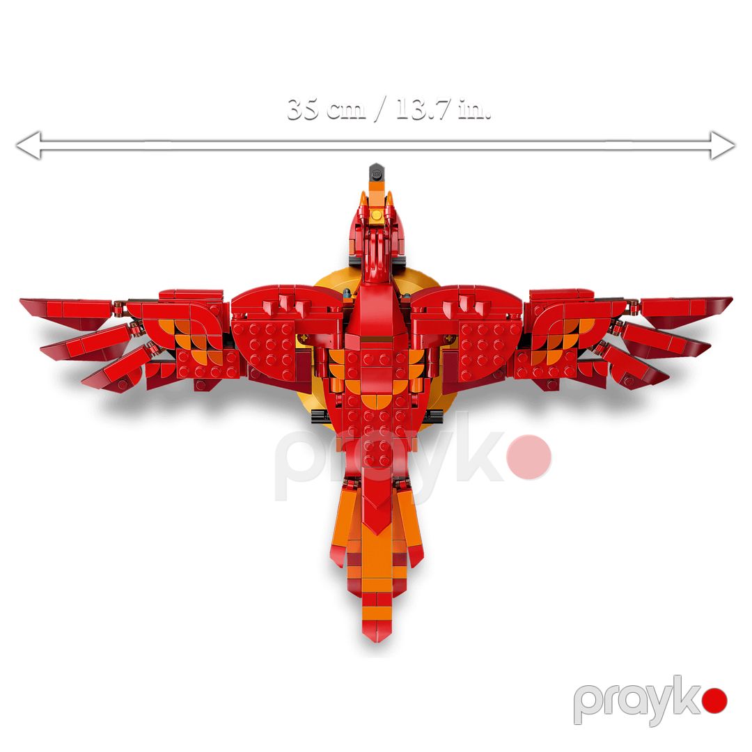 Harry Poter Lego Constructor Oyuncaq Fawkes Phoenix Dambldore, Harry Potter Constructor Bloklar 606, No.99917 — Oyuncaqlar, Bakı (4)