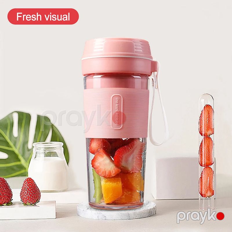 Portativ Mini Əl Blenderi Şirəçəkən Elektrikli Smoothie Maşın — Blenderlər, xırdalayanlar və mikserlər, Bakı (2)