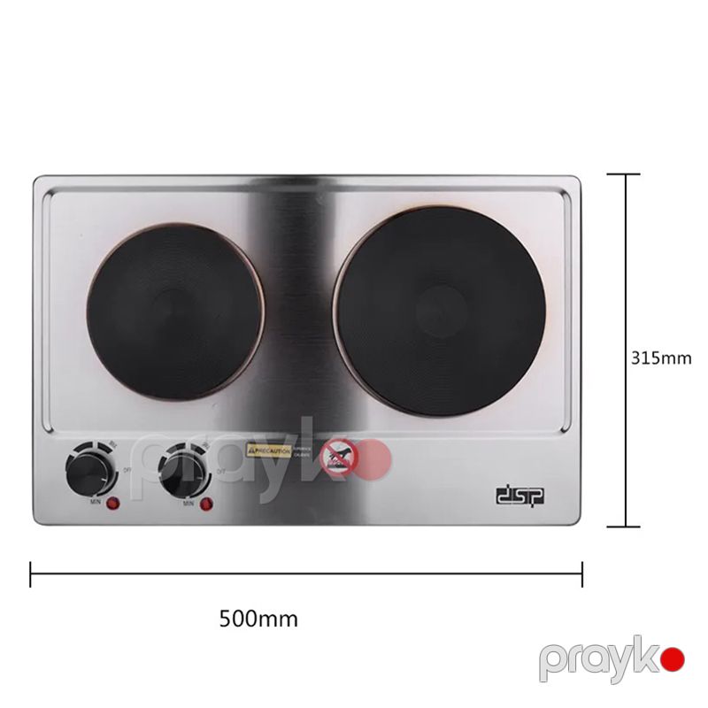 DSP Yüksək Keyfiyyətli 2 Ocaqlı 1000-1500w Elektrik Sobası Mətbəx İstifadəsi Üçün 2 Disk Plitəli Yemək Bişirmə Qida Qızdırıcı Kumtel — Plitələr, Bakı (7)
