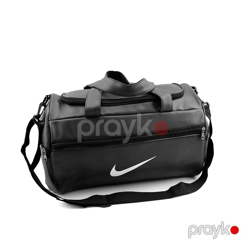 Nike Dəri Teksturalı Səyahət Çantası Unisex Çanta Səyahət Çantası Qara Nike Sport Bag Mini Basketbol Çantası — Çantalar, çamadanlar, cüzdanlar, Bakı (5)