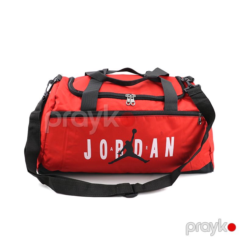Jordan Sport Səyahət Çantası Unisex İdman Çantası Kiçik Ölçülü Çox Cibli Jordan Sport Çanta Qırmızı Rengli — Çantalar, çamadanlar, cüzdanlar, Bakı (5)