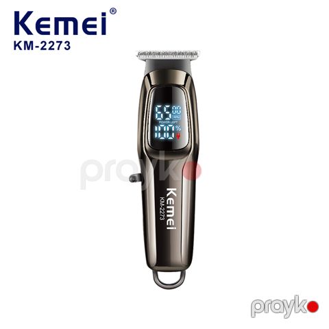 Kemeı Km-2273 - Trimmer Yeni Dizaynlı Peşəkar Saç Kəsiciləri Şarj Edilə Bilən Elektrikli Saç Kəsici Maşın — Bakı