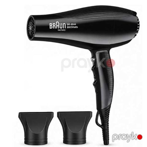 Braun BR-8844 2 başlıqlı Hava Feni 9900W Güclü İki Sürət, Müasir Dizayn və Yüngül Korpuslu Saç Qurutma Feni — Bakı