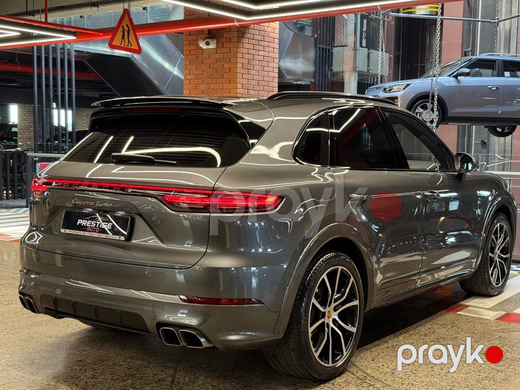 Porsche Cayenne Turbo, 4.0 L, 2019 il, 50 000 km — Avtomobillər, Bakı (5)