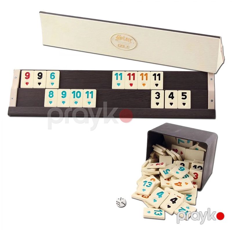 Star Gold Taxta Okey Dəsti Star Gold Ahşap Okey Takımı Okey Oyunu — Stolüstü və kart oyunları, Bakı (2)