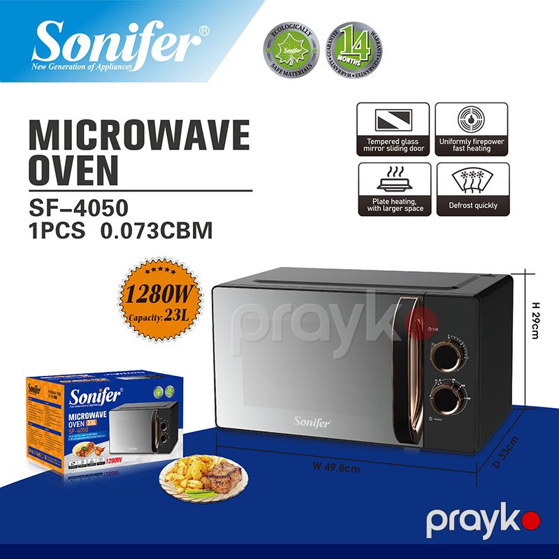 Mikrodalğalı Soba Sonifer SF-4050 Elektrikli Böyük Mikrodalğalı Soba 23L Hecimli Soba — Mikrodalğalı sobalar, Bakı (5)