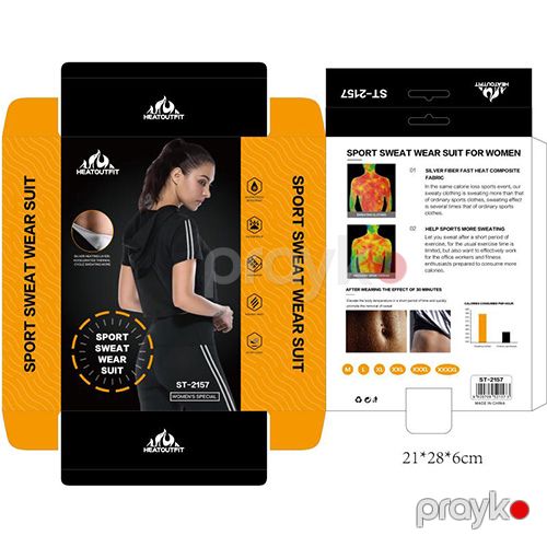 Heatoutfıt sport sweat wear suıt / termo kurtka — İdman, hobi, istirahət, Bakı (2)