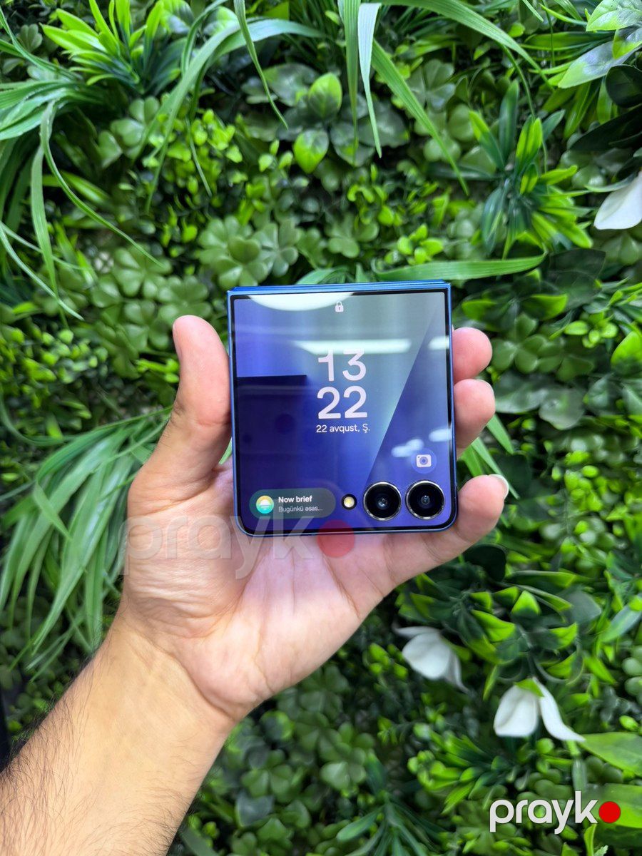 Samsung Galaxy Z Flip 7 Blue Shadow 256GB/12GB — Smartfonlar, Bakı (2)