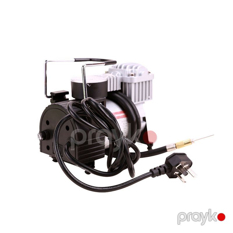 220V Portativ Elektrikli Nasos Hava Kompressoru Avtomobil Velosiped, Motosiklet, Top — İdman, hobi, istirahət, Bakı (2)