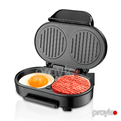 RAF R.253 - Çoxfunksiyalı Toster, Burger, Omlet, Qızartma və Bişirmə üçün 1000W Güclü — Bakı