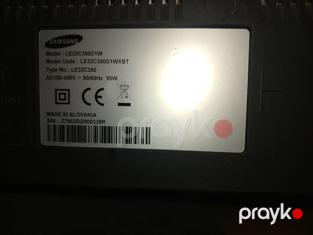 Samsung LCD TV – LE32C350D1W - Ekran ölçüsü: 32 inch (81 sm) — Televizorlar, Bakı (2)