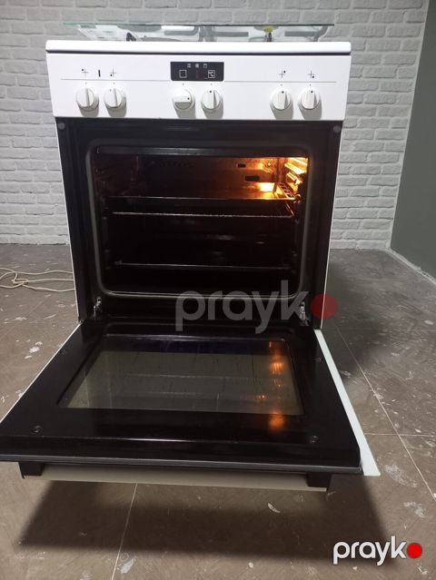 Qarışıq sobası Ayrıca dayanan, 4 gözlü, İşlənmiş — Xırdalan