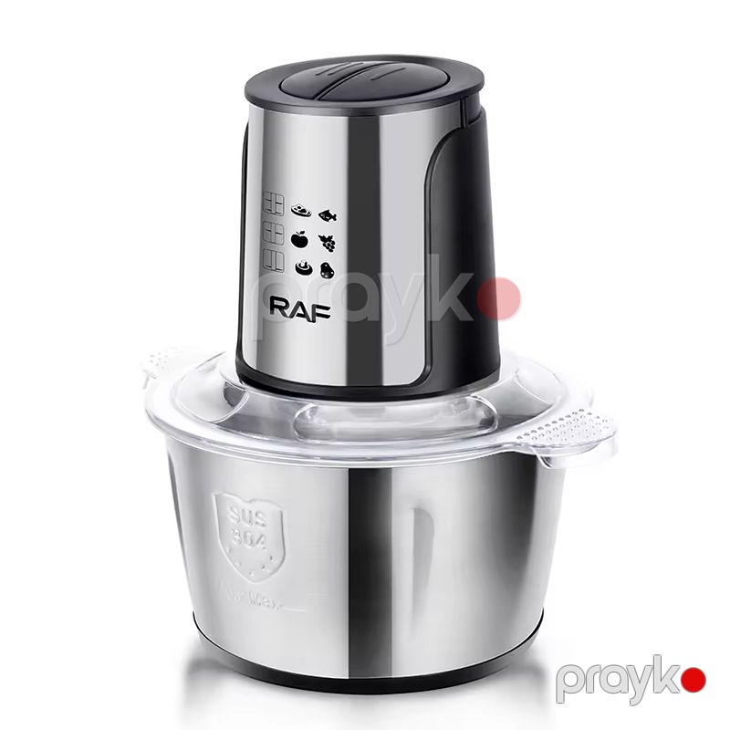 Paslanmayan Poladdan RAF Qiyməçəkən 250W 2L Portativ Yüksək Keyfiyyətli Mətbəx Doğrayayıcısı R.7019 — Blenderlər, xırdalayanlar və mikserlər, Bakı (3)