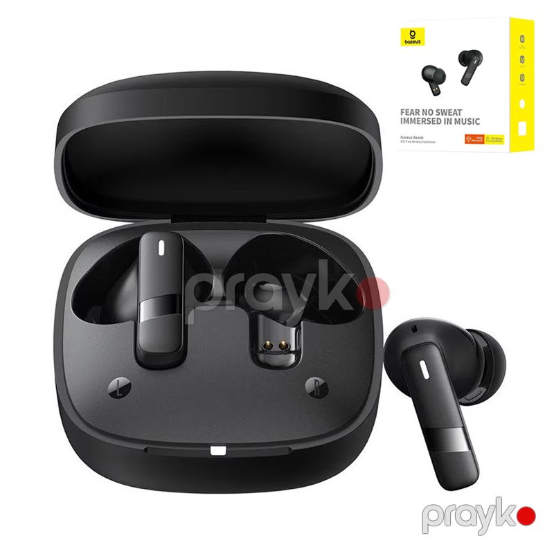 Baseus Bowie E20 True Simsiz Qulaqcıq Qara IPX5 Suya Davamlı Bluetooth Qulaqlıq Wireless Earphones Cluster — Telefonlar və qadjetlər, Bakı (5)