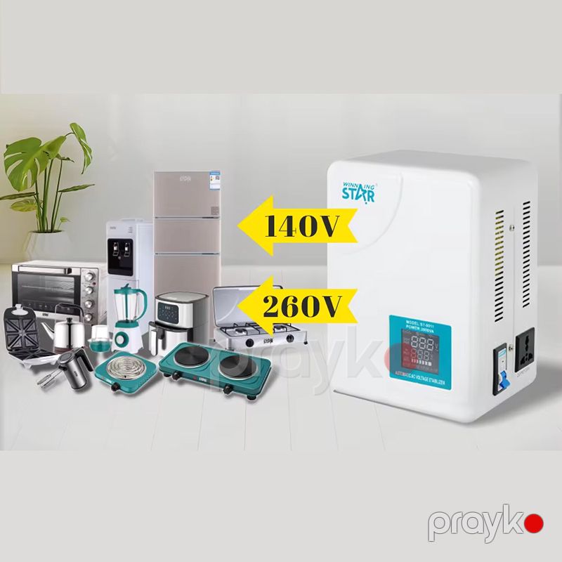 Wınnıng Star ST-0012 Çoxfunksiyalı Gərginlik Tənzimləyicisi Stabilizator — Elektronika, Bakı (4)