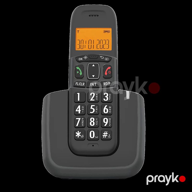 Panaphone Portativ Masaüstü LCD Displeyli Telefon Ev Ofis Üçün Rəqəmsal Simsiz Telefon — Telefonlar və qadjetlər, Bakı (3)