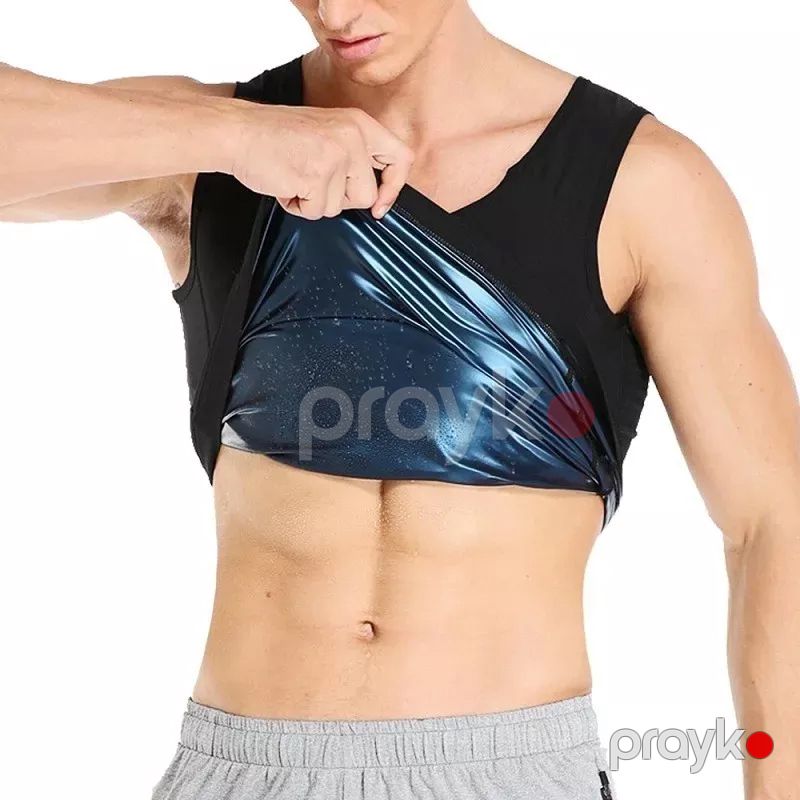Tərlədici Bədən Formalaşdıran Yağ Əridən T-Shirt Yağ Yandırıcı Sauna jileti Tərlədici İsti İdman Geyimi — Gözəllik və səhiyyə, Bakı (2)