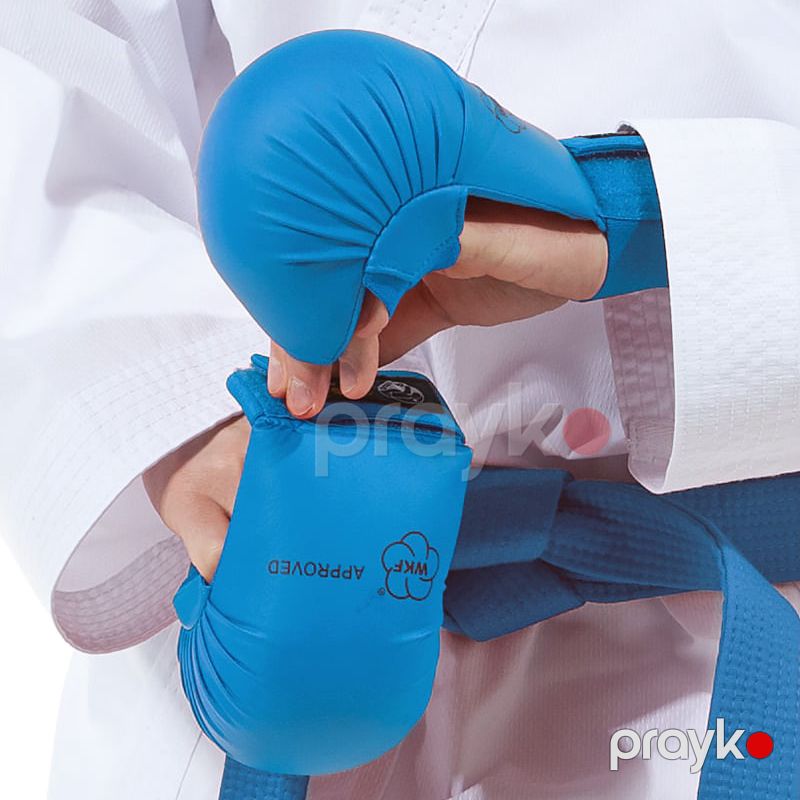 Professional Tokaıdo Karate Əlcəkləri WKF Mavi Qırmızı — İdman, hobi, istirahət, Bakı (3)