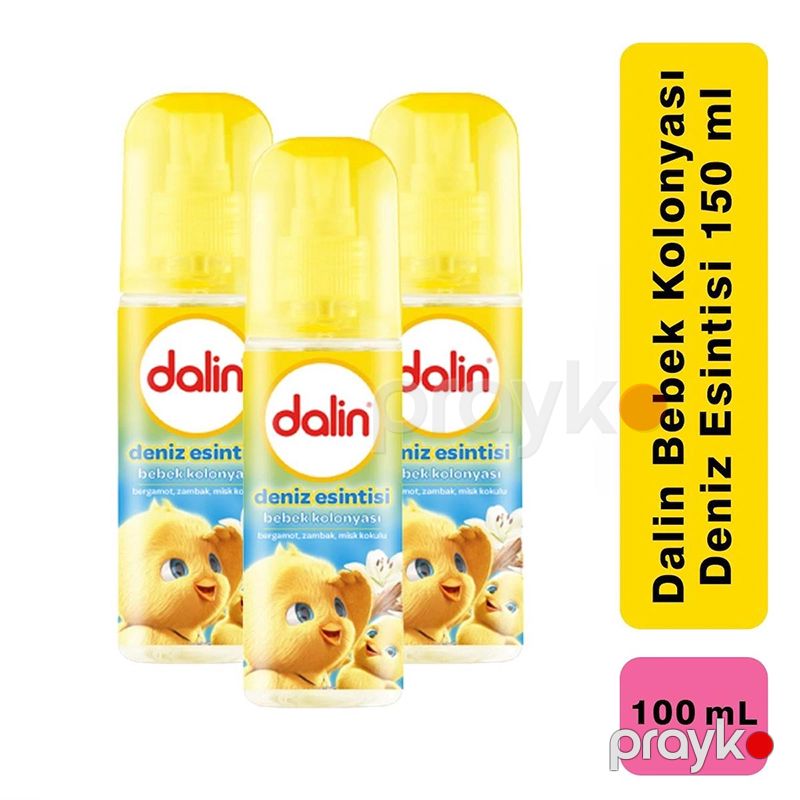 Dalin Kolonya 150 ML Deniz Esintisi Dalin Bebek Kolonyası Dalin Cologne 150 ML Sea Breeze — Gözəllik və səhiyyə, Bakı (5)