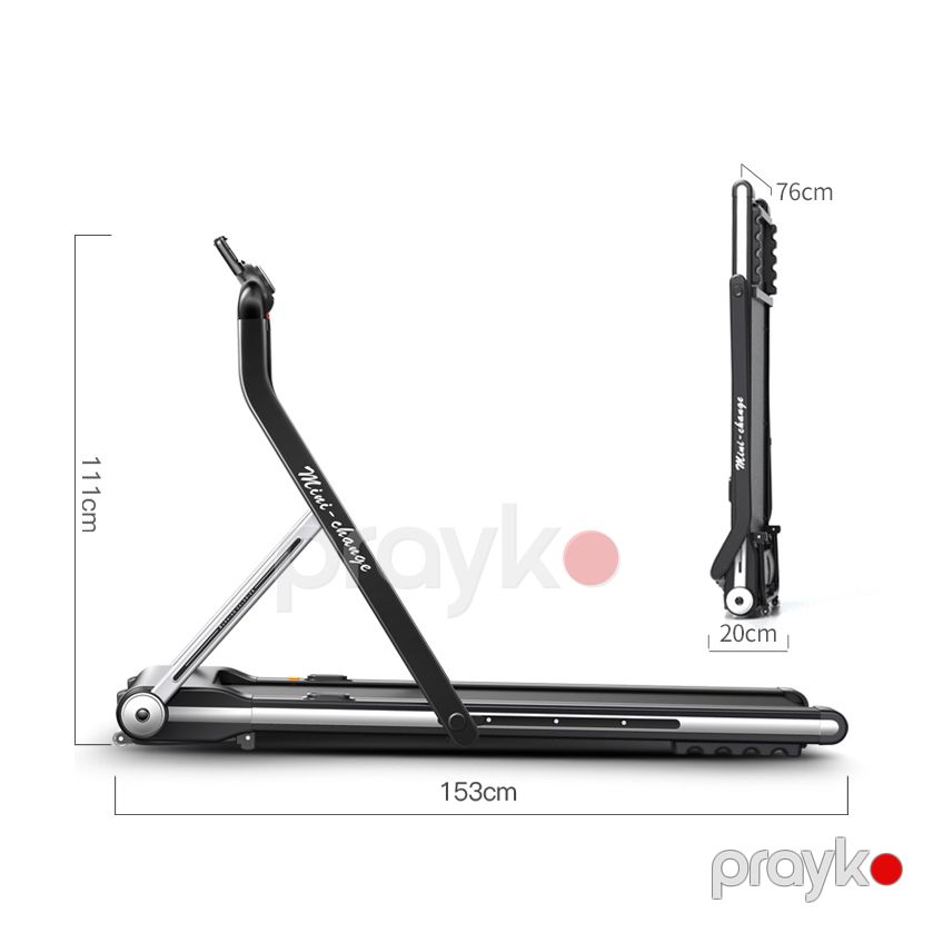 Mini Change Portativ Qatlanabilən Qaçış Aparatı 120 KQ — Fitness və simulyatorlar, Bakı (5)