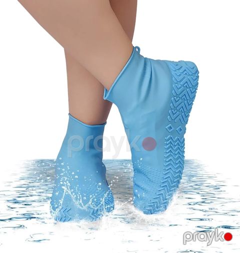 Ayaqqabı üçün çexol MH001, silikon, mavi, 2 əd — Bakı