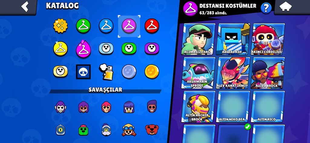 Brawl Stars hesabı – yüksək inkişaflı və zəngin kolleksiya - Kupa — Başqa, Novxanı (5)