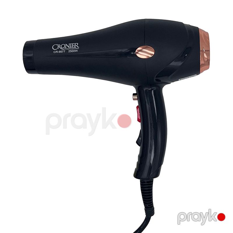 Saç Qurutma Maşını CR-6677 2500W Hava Feni Peşəkar İstifadə Üçün Yüksək Güclü Mini İon Texnologiya Saç Qurutma Feni — Fən, Bakı (2)