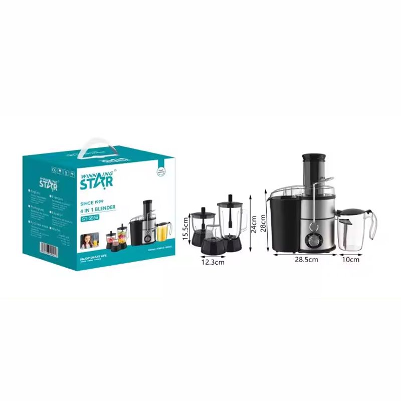 Wınnıng Star ST-5556 4-ü 1-də Çoxfunksiyalı Blender Şirəçəkən Üyüdücü Doğrayıcı 800W Gücündə — Digər mətbəx texnikası, Bakı (6)