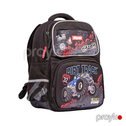 Məktəbli bel çantası "1 Вересня" S-105 Dirt Track 555098, qara — Bakı