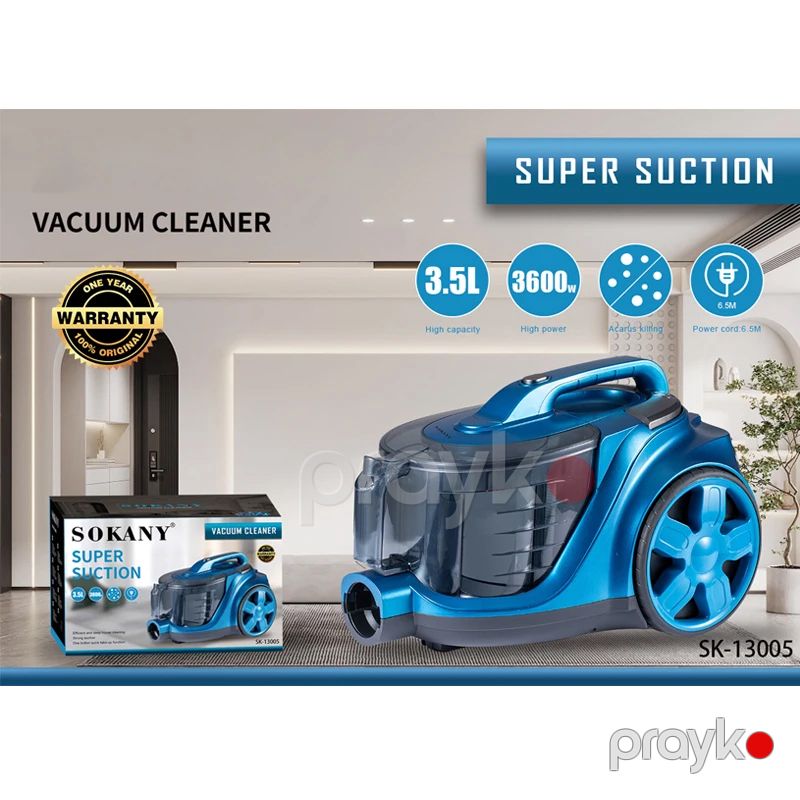 Sokany SK-13005 Elektrikli Tozsoran Yüksək Güclü Tozsoran 3600W — Tozsoran, Bakı (6)
