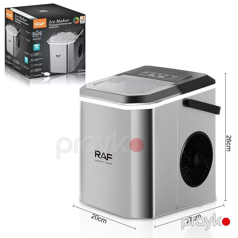 RAF 2L Buz maşını R.0300 Özünü Təmizləyən Buz Maşın RAF Buzhazırlayan Maşın Raf Ice Maker R.0300 — Soyuducular, Bakı (6)