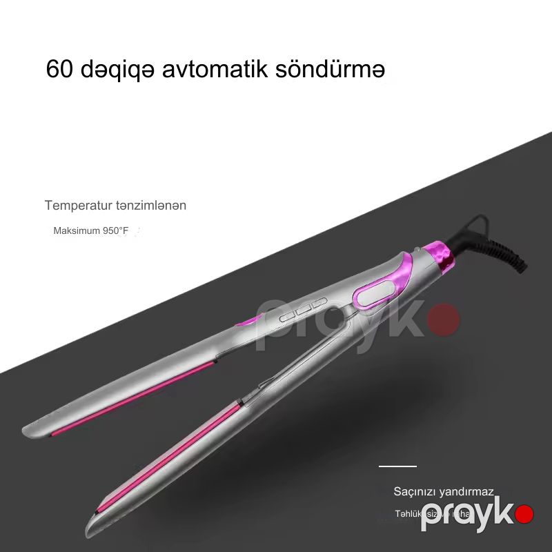 Rozıa HR817 Saç Düzləşdirici Fen Ütü Feni Professional Düzləşdirici — Fən, Bakı (6)