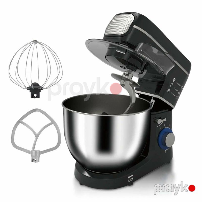 5-i Bir Arada Üstün Keyfiyyətli Mətbəx Kombaynı RAF R.6676 Çoxfunksiyalı Standlı Mikser 1400V Ətçəkən Blender 10l — Digər mətbəx texnikası, Bakı (2)