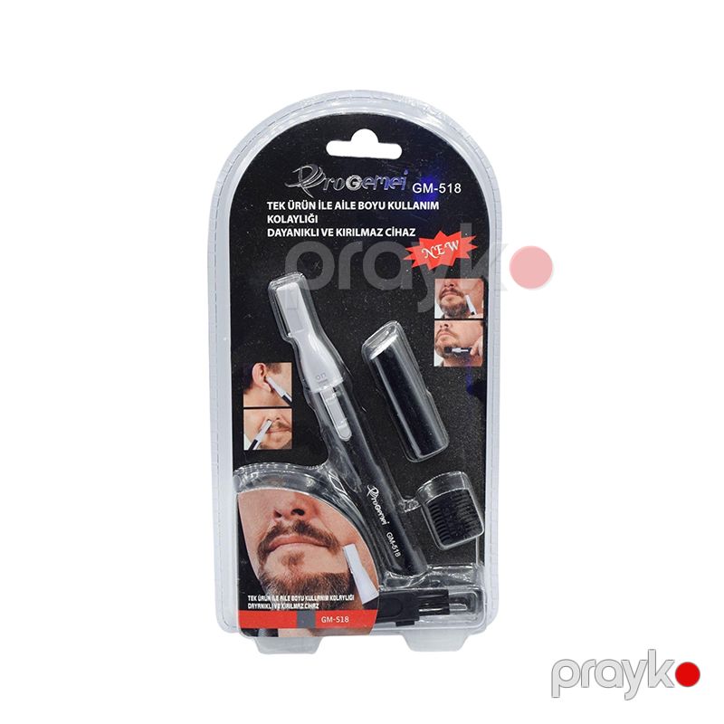 Trimmer Geemy GM-518 Kişilər Üçün Pro Gemei Üzqirxan Bığ Saqqal Düzəldici Mini Üzqirxan Yüksək Keyfiyyətli Trimmer — Usturalar, trimmerler və epilyatorlar, Bakı (3)