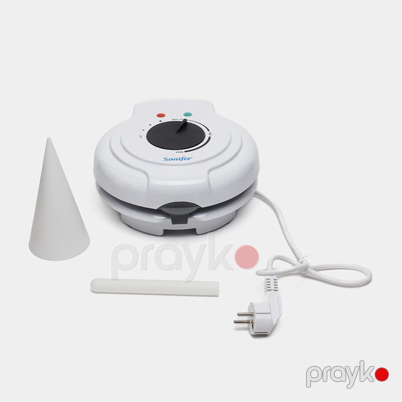 Dondurma Qabları Üçün Vafli Hazırlayıcı Toster Sonifer SF-6034 750W Gücə Məxsus Portativ Wafle Hazırlayıcı Toster — Toster və vaflyasıcı, Bakı (3)