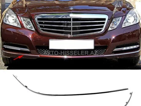 Mercedes W212bufer nikeli və xrom kantı — Bakı