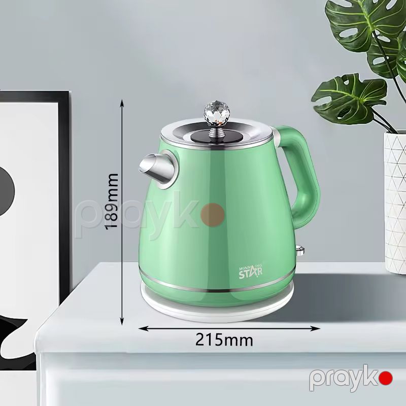 Star ST-6016 Elektrikli Çaydanı 1.8L Termostat Nəzarəti 304 Paslanmayan Poladdan İki Qatlı Elektrik Çaydanı — Elektrik çaydanları və termoslar, Bakı (5)