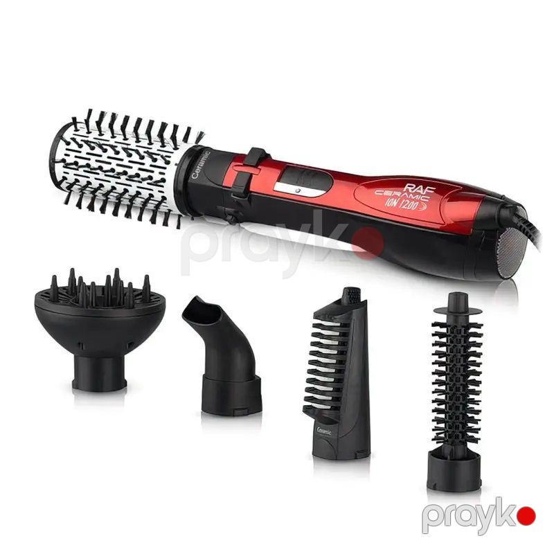 5-i 1 Arada RAF Peşəkar Saç Qurutma Feni Yüksək Təziqə Davamlı Professional Salon Feni 1200W RAF R.416 — Fən, Bakı (2)