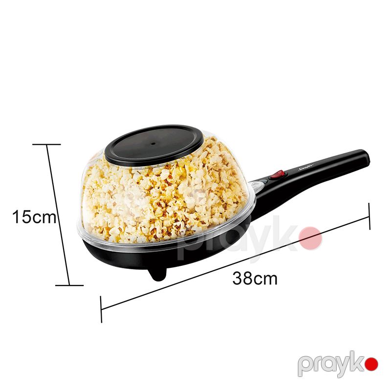 Sonifer SF-3046 3-ü 1-də Çoxfunksiyalı Mərmər Popkorn Pancake Yumurta Hazırlayan Tava Elektrikli Yüksək Keyfiyyətli Popkorn Tavası 800W — Digər mətbəx texnikası, Bakı (4)