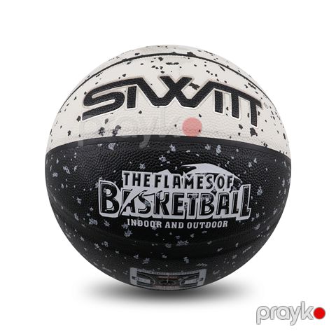 Qara Rengli Basketbol Topu Sıwıt Unisex Ölçü №7 Rezin Basketbol Topu — Bakı